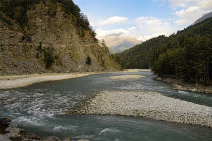 harsil bhagirathi river